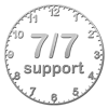 7/7 support